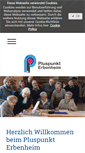 Mobile Screenshot of pluspunkt-erbenheim.de